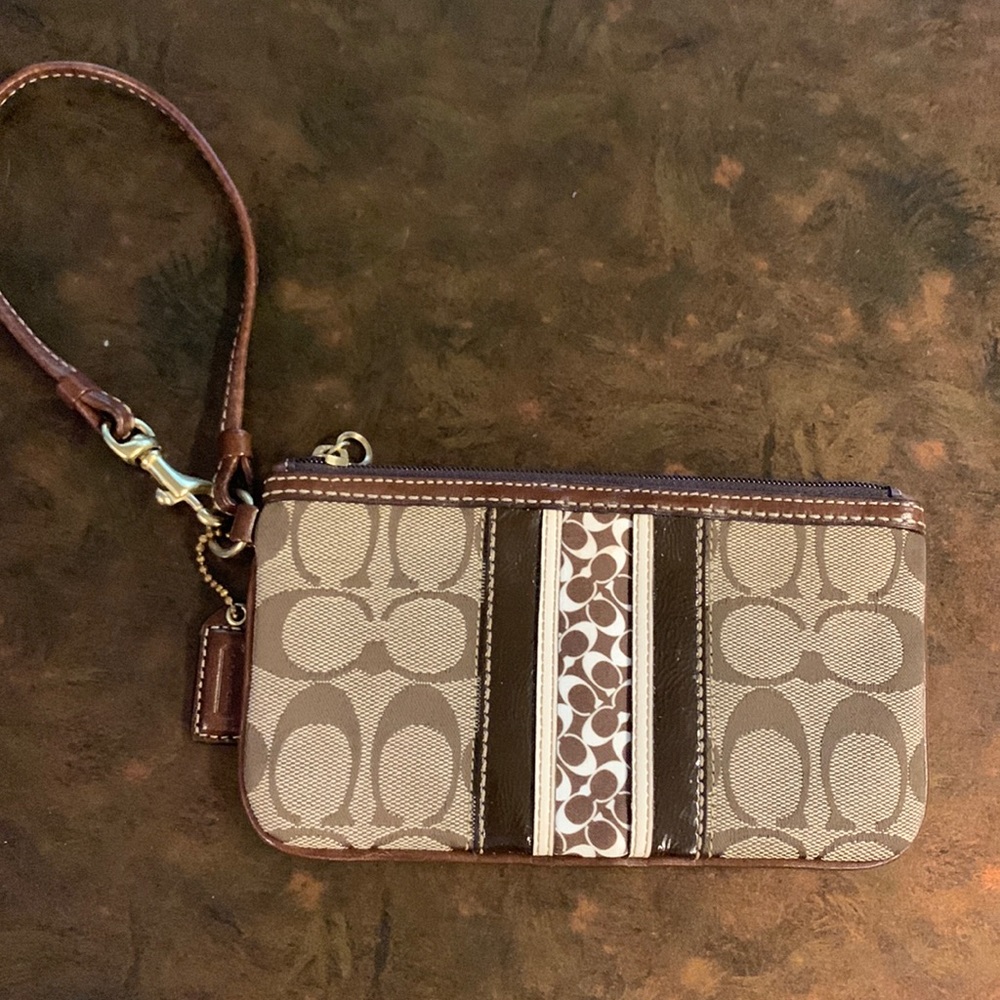 Coach wristlet